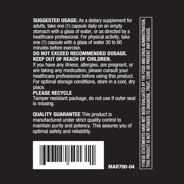 Cápsulas ATP Invite Health ATP Hx para energía y resistencia