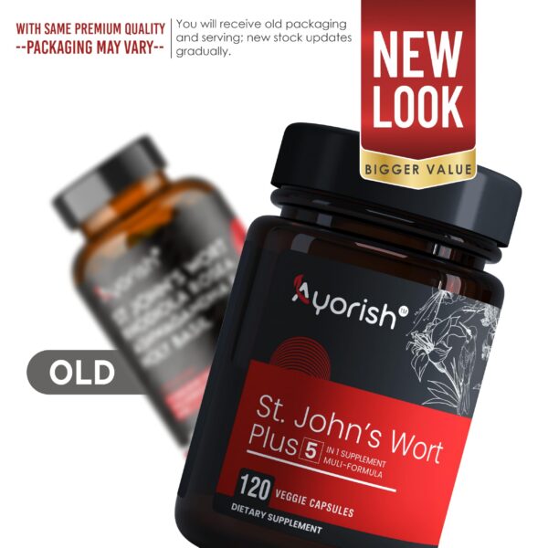 Cápsulas de Ayorish para apoyo del ánimo y relajación