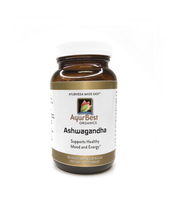 Version 1.0.0 Cápsulas AyurBest Ashwagandha orgánicas 425mg 90 unidades