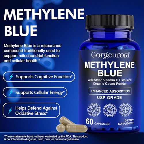 Cápsulas azules de metileno NKKOBSLE muestra directa