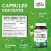 Cápsulas de Bacopa Monnieri 600mg - Lateral