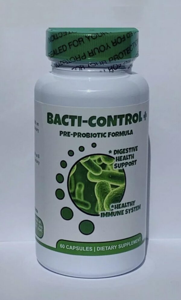 Cápsulas Bacti-Control probiótico máxima fuerza