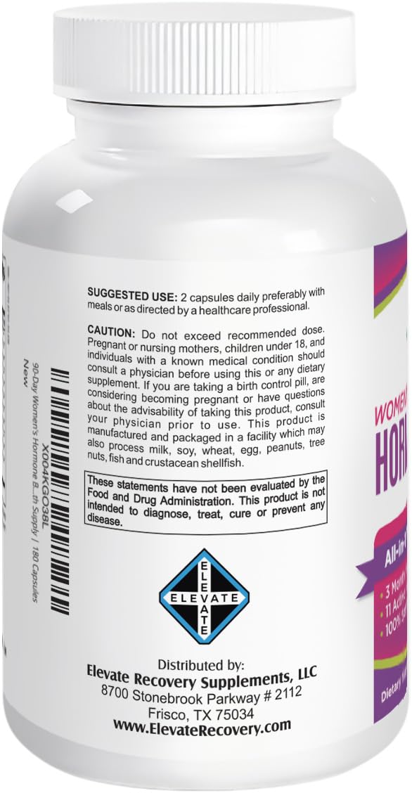 Version 1.0.0 Cápsulas para balance hormonal mujer suplemento 180 unidades
