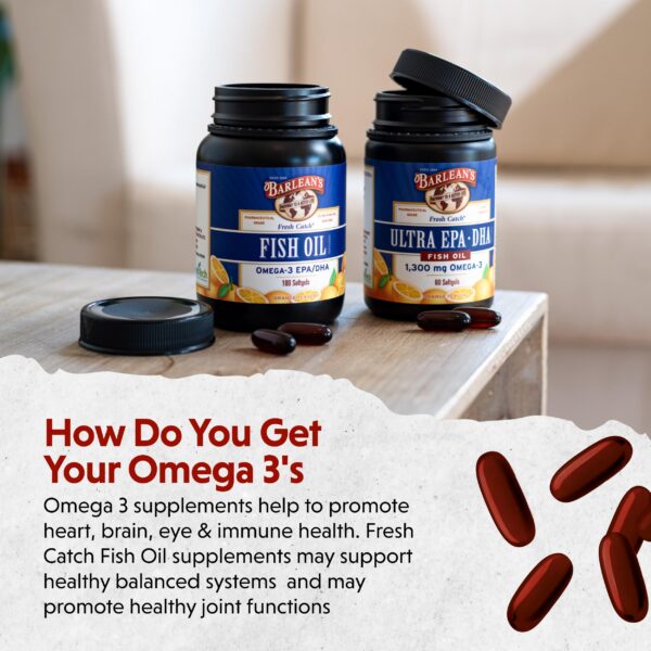 Capsulas omega 3 barleans para salud de articulaciones y cerebro