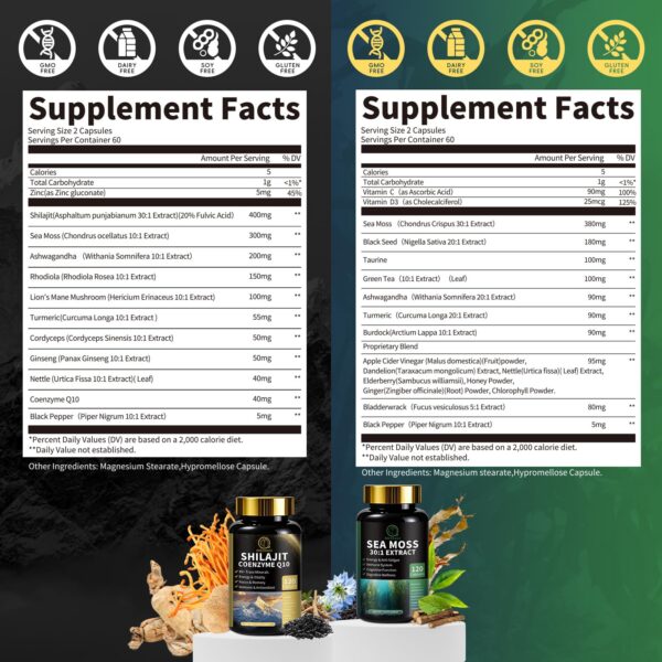 Cápsulas BBEEAAUU para energía y sistema inmune