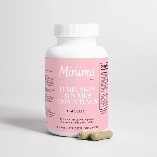 Cápsulas para belleza integral cabello piel y uñas