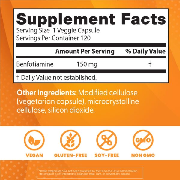 Cápsulas Benfotiamina Doctor's BEST textura