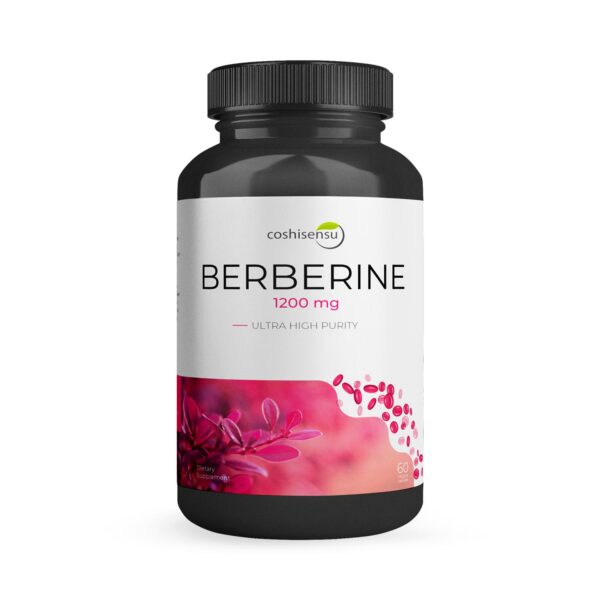 Cápsulas berberina 1200mg Coshisensu paquete 60 unidades