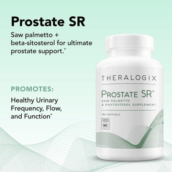 Version 1.0.0 Cápsulas de Beta-sitosterol Theralogix Prostate SR para hombres
