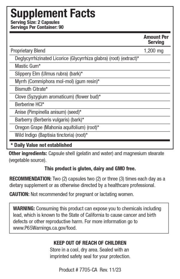 Version 1.0.0 Cápsulas Bio-HPF para salud intestinal