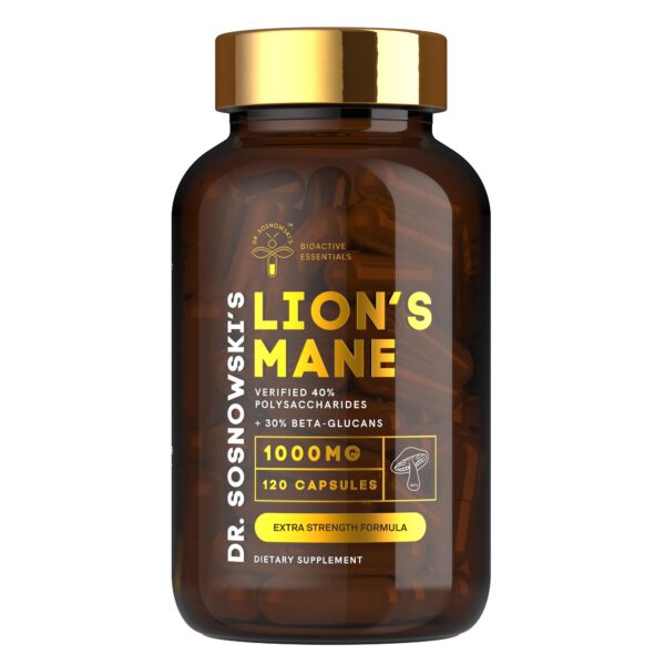 Version 1.0.0 Cápsulas BioActive Melena de León Dr Sosnowski 1000mg alta potencia