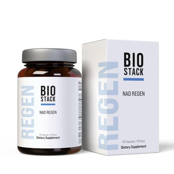 Version 1.0.0 BIOSTACK suplemento NAD+ con ingredientes puros y eficaces