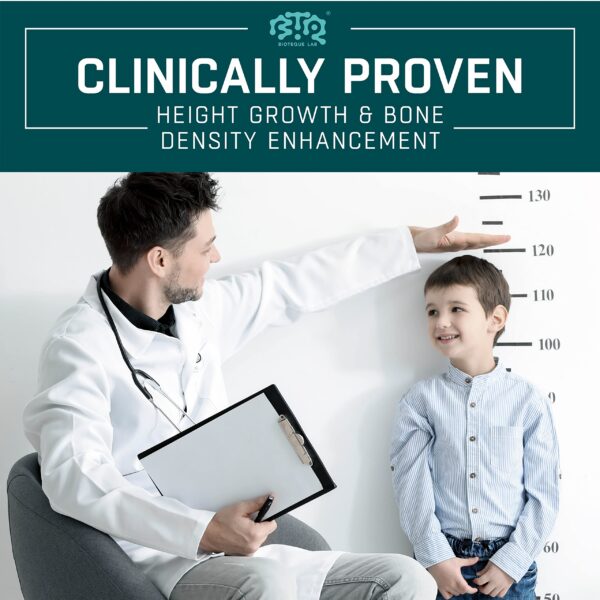 Cápsulas BIOTEQUELAB para Aumentar la Altura - Primer plano