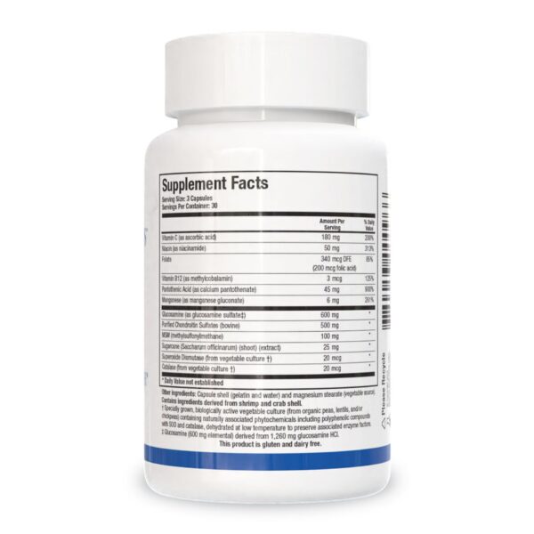 Cápsulas Biotics Research en frasco