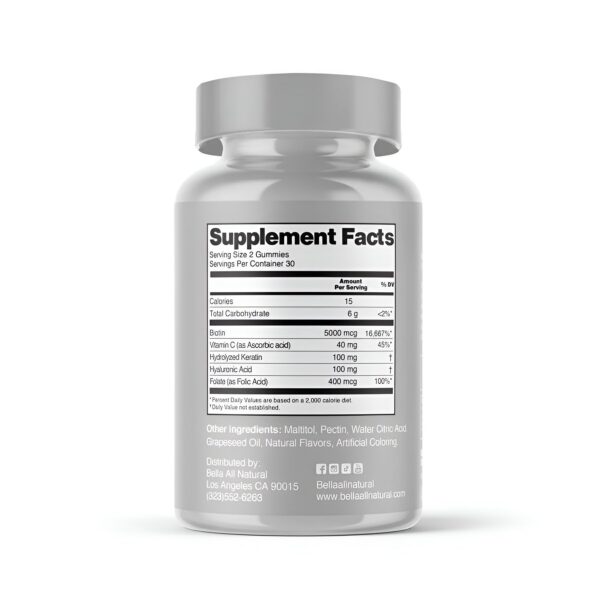 Version 1.0.0 Capsulas Biotina 1000mcg Bella All Natural