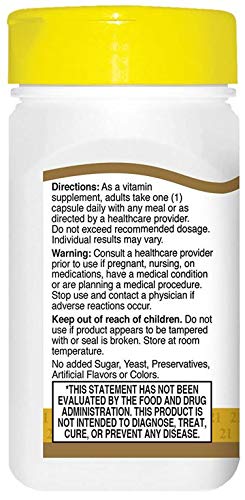 cápsulas biotina 5000 mcg 21st Century