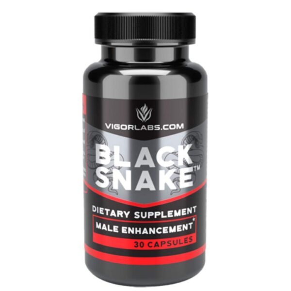 Cápsulas Black Snake de mejora masculina por Vigor Labs