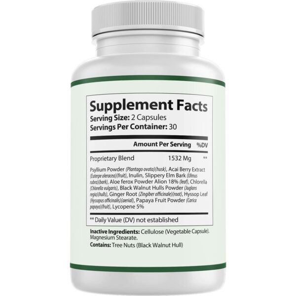 Cápsulas blancas Limpiador Intestinal Supremal Nutrition