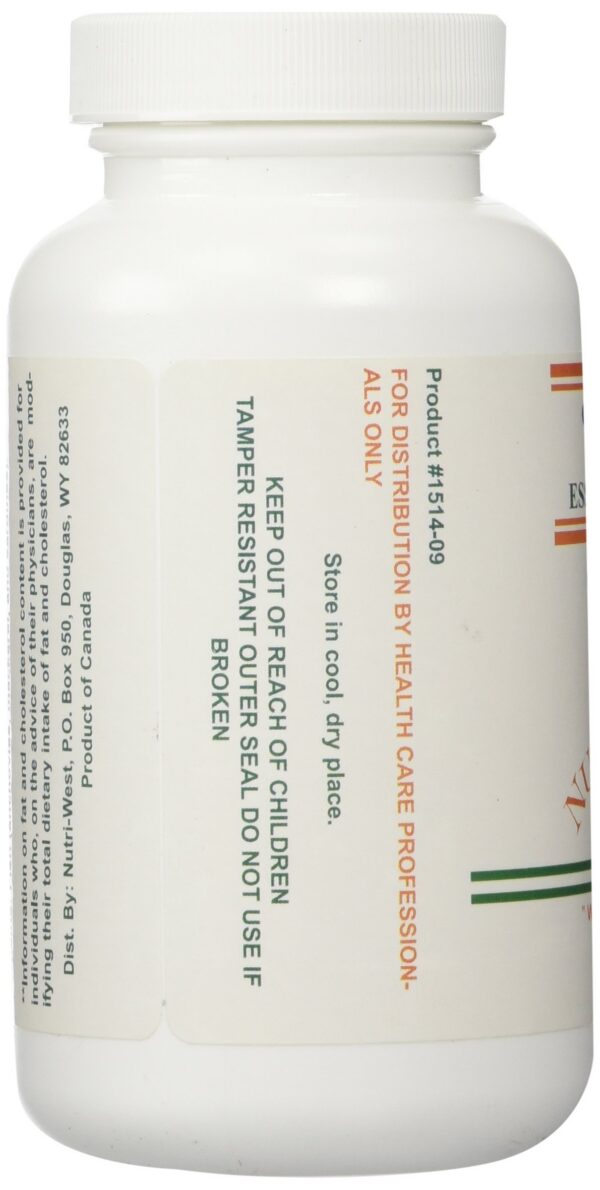 Version 1.0.0 Cápsulas blancas Nutri-West Omega-3 90 cuenta