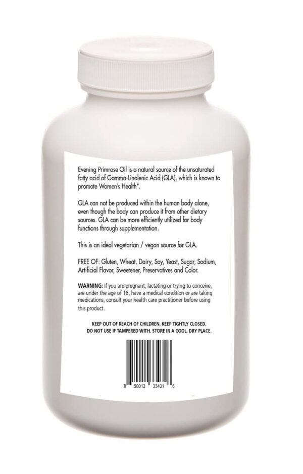 Version 1.0.0 Cápsulas blandas de Aceite de Onagra para salud femenina