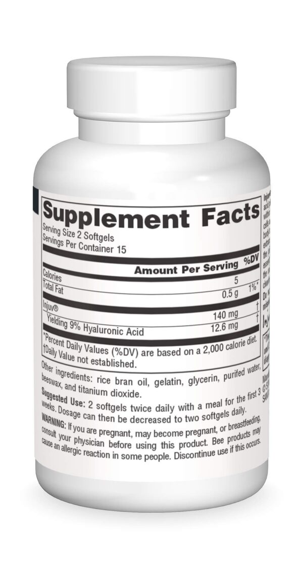 Version 1.0.0 Cápsulas blandas ácido hialurónico Source Naturals