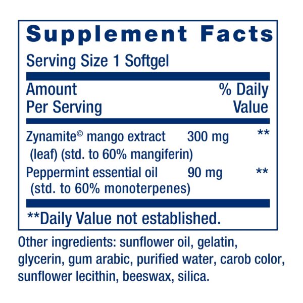 Cápsulas blandas de Alivio de Niebla Mental Life Extension