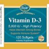 Cápsulas Blandas Baar Vitamina D3 5000 UI
