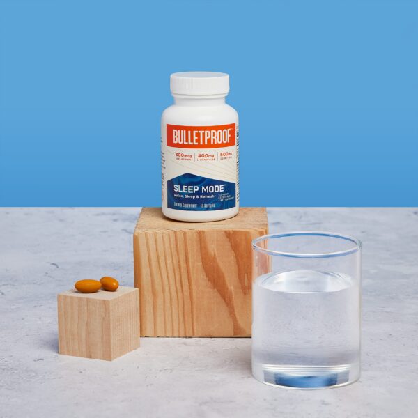 Version 1.0.0 Cápsulas blandas Bulletproof para mejorar el sueño