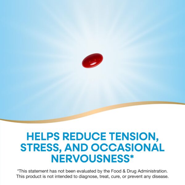 Cápsulas blandas CalmAid con aceite de lavanda sin somnolencia