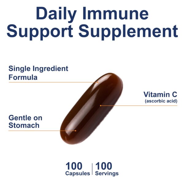 Cápsulas blandas Carlson vitamina c para salud inmunológica