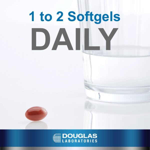 Version 1.0.0 Cápsulas blandas Coenzima Q10 Douglas Laboratories alta absorción