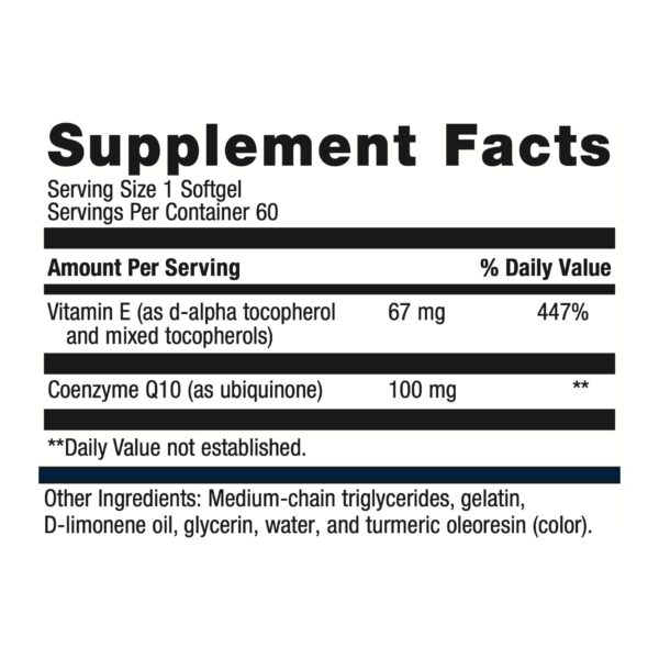 Version 1.0.0 Cápsulas blandas de coenzima Q10 para salud cardiovascular