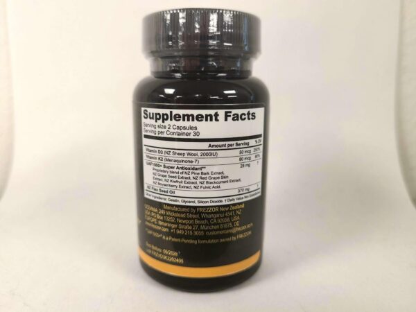 capsulas blandas frezzor vitamina d3 y k2 alta potencia