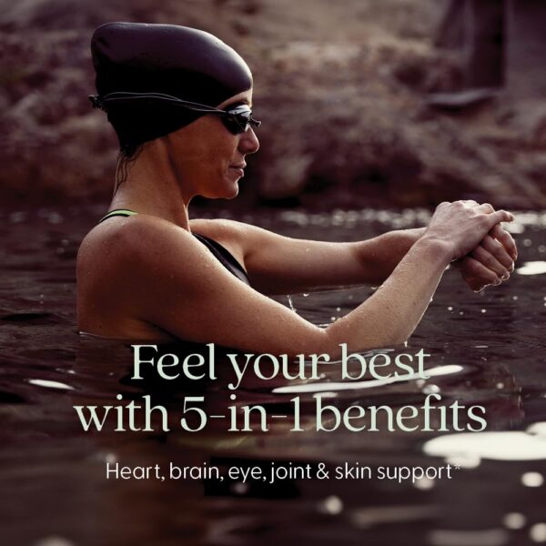 Cápsulas blandas Wholemega Omega-3 DHA