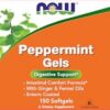 Cápsulas blandas Now Peppermint ingredientes naturales menta