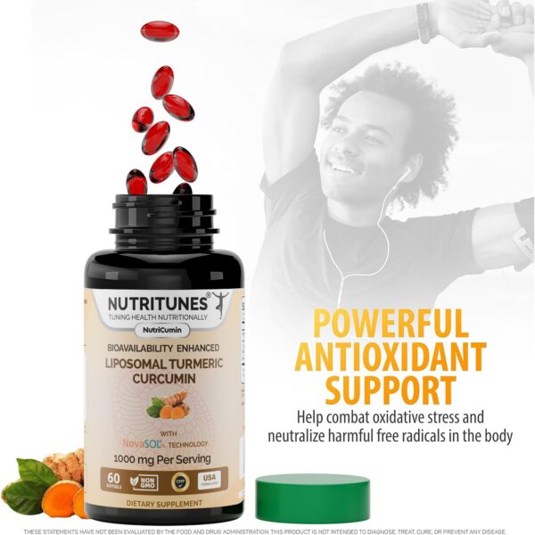 Cápsulas blandas NutriCumin Cúrcuma 1000mg