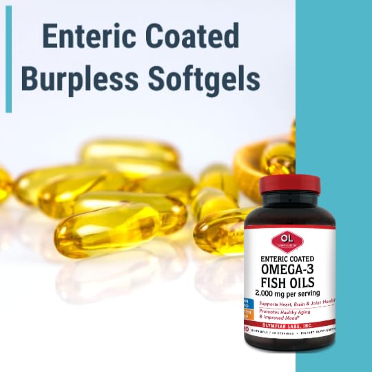 Cápsulas blandas Omega 3 Olympian Labs