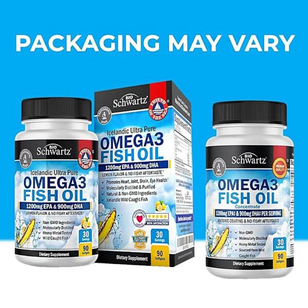 Cápsulas blandas de omega 3 de aceite de pescado salud articular