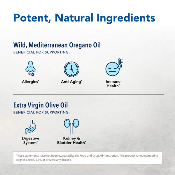 Aceite virgen extra de orégano para sistema inmunológico