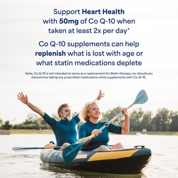 Cápsulas blandas CoQ10 50 mg