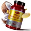 Cápsulas blandas veganas vitamina D3 y K2 FAMILI+ con aceite MCT