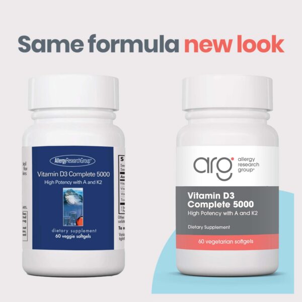 Cápsulas blandas veganas Vitamina D3 K2 y A