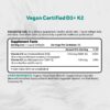 Capsulas blandas vegetales Naturalis vitamin D3 K2 origen algas y natto