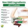 cápsulas blandas vegetales probióticos orgánicos Osumex LB17 apoyo intestinal
