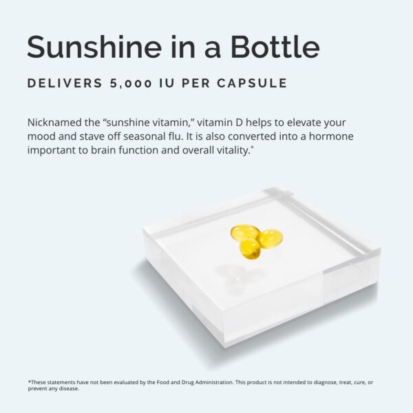 Version 1.0.0 Cápsulas blandas vitamina D3 BrainMD en envase