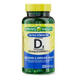 Cápsulas blandas de vitamina D3 SEDLAV 5000 UI.