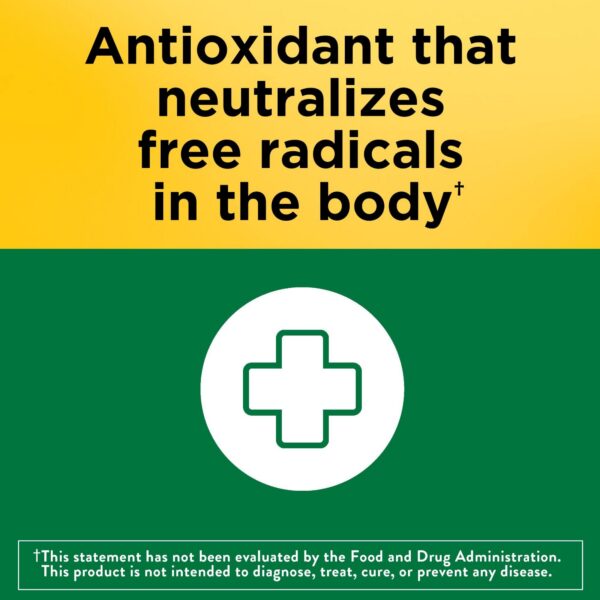 Cápsulas blandas vitamina e 450 mg nature made antioxidante