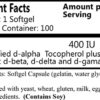 Cápsulas blandas vitamina E antioxidante Daily Manufacturing
