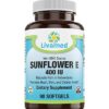 cápsulas blandas vit e girasol livamed no gmo 90 unidades