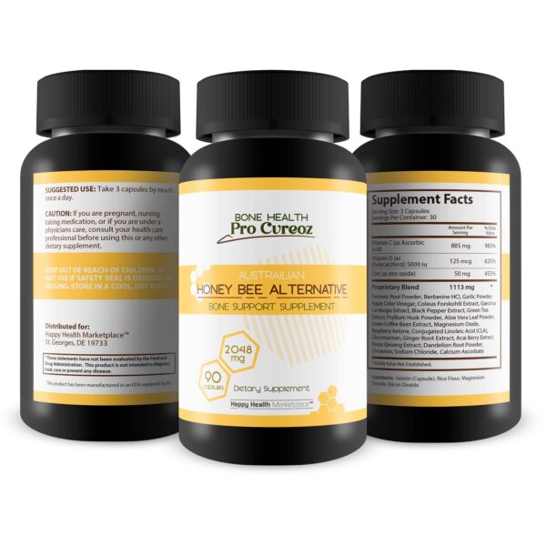 Capsulas Bone Health Pro para fortalecimiento óseo